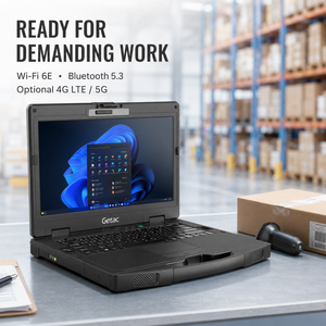 Getac S410 14-Inch Semi-Rugged <b>Laptop</b> 13th Gen Core I7 12-Core 11 Pro IP53 MIL-STD-810H 3-Year Warranty Iris High-Performance In - Product Image 4