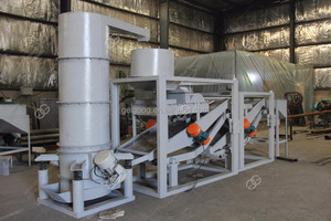 Macchina automatica per la sbucciatura del cono di pino 150kgh <span class=keywords><strong>pinolo</strong></span> Peeling e separazione linea di produzione - Product Image 5