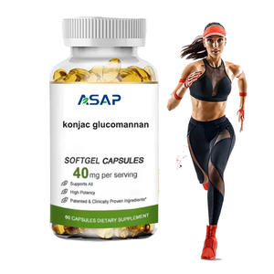 Konjac glucomannan softgel de grado alimenticio de alta calidad al mejor precio konjac glucomannan softgel - Product Image 1