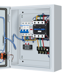 Boîtier de commande de pompe à <span class=keywords><strong>eau</strong></span> monophasé ménage 380V manomètre à bille flottante ensemble complet de boîte de Distribution de Contact - Product Image 2