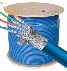 Nhà Máy Bán buôn giá shielded Twisted Pair CAT7 cat <span class=keywords><strong>7</strong></span> <span class=keywords><strong>FTP</strong></span> SFTP Ethernet LAN Mạng Cáp Ethernet 305m mỗi cuộn - Product Image 4