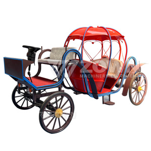 Carruaje Eléctrico de Lujo con Diseño de Calabaza, Vehículo Turístico sin Caballos para Actividades de Celebración en Resorts Panorámicos y Bodas - Product Image 6