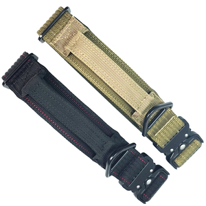 Heavy Duty Tactical Dog <b>Collar</b>, Durable Nylon Webbing <b>Pet</b> <b>Collar</b> with Quick Release Metal Buckle, Shock Absorbing Dog <b>Collar</b> for - Product Image 5