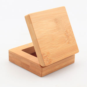POYA JEWELRY Bamboo Log Jewelry Box scatola di immagazzinaggio di alta qualità per le donne - Product Image 5