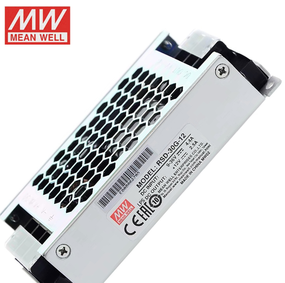 MEAN WELL RSD Series Switching Power Supply DC-DC 30/60/100/150/200/300/500W Power Supply Driver Adapter Converter Transformer