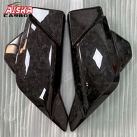 AISKA Couvercles latéraux en fibre de carbone, couvercles de batterie pour Harley Davidson Touring Road Glide 2024+, Street Glide 2024+