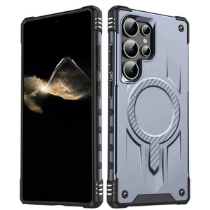 Funda Magnética de Lujo Resistente a Impactos para iPhone 17 Pro Max 16 15, Funda Protectora para Samsung S25 Edge S25 S24 S23 Ultra - Product Image 6