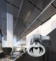 Nouveau design d'éclairage intérieur Projecteur mural LED en aluminium de forme ronde 220V pour le salon et les immeubles de bureaux