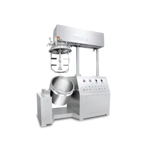 Hot Sale Vacuum Homogenizer Mixer Cosmetic 10L 5L for Making Shampoo/Lotion/Cream/Ointment with Heating Function