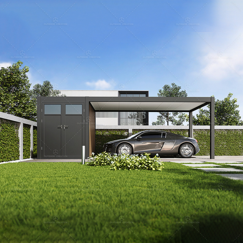Motorized and Manual Waterproof Outdoor Aluminum
