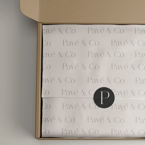 <span class=keywords><strong>Papier</strong></span> <span class=keywords><strong>de</strong></span> <span class=keywords><strong>Soie</strong></span> Personnalisé avec Logo Imprimé 22g/m² et 30g/m² en Gros pour Emballage Cadeau, Vêtements et Bijoux - Product Image 1
