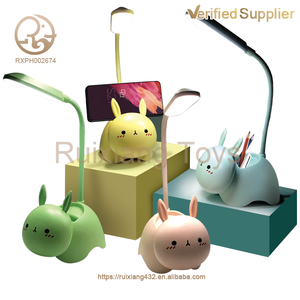 Lampe de chevet LED astronaute rechargeable par USB Lampe de lecture pour étudiant en plastique avec protection des yeux Voiture Extérieur Hôtel RV <span class=keywords><strong>Garage</strong></span> Utilisation - Product Image 5