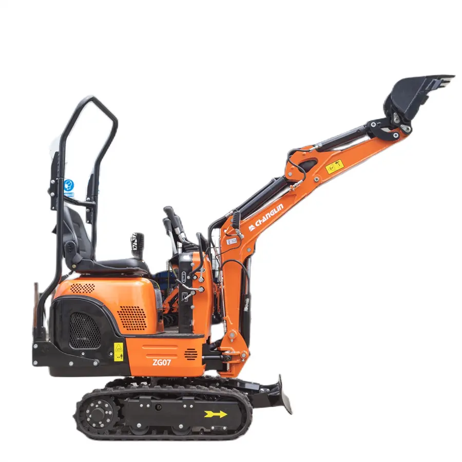 High quality 800kg mini excavator Earthmoving machinery small digger diesel mini excavators