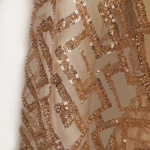 Marimekko 100% Polyester <span class=keywords><strong>3D</strong></span> Flower Thêu Sang Trọng Đính Cườm Bridal Lụa Ren Vải Cho Wedding Dresses - Product Image 3