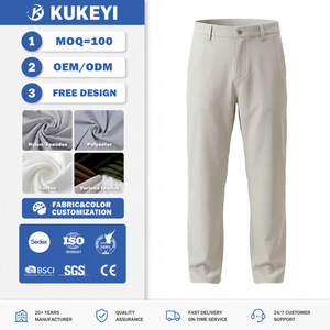 Pantalons pour <span class=keywords><strong>homme</strong></span> décontractés <span class=keywords><strong>de</strong></span> qualité supérieure, personnalisables ODM/OEM, polyvalents, essentiels, adaptés à tous les styles, <span class=keywords><strong>de</strong></span> haute qualité, pour un usage professionnel - Product Image 1