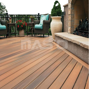 Ultra scudo di legno di plastica composita pavimentazioni impermeabili <span class=keywords><strong>in</strong></span> <span class=keywords><strong>PVC</strong></span> con rivestimento solido <span class=keywords><strong>per</strong></span> esterno balcone giardino europeo - Product Image 2