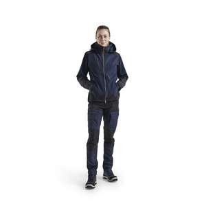 BLAKLADER - 471925138699L Chaqueta Softshell Mujer Azul marino oscuro/Negro-EAN 7330509776308 CHAQUETAS DE TRABAJO - Product Image 3