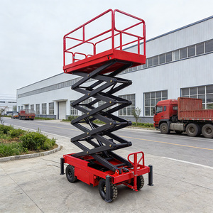 منصة رفع كهربائية متحركة من سبائك الألومنيوم، سرعة رفع 150/120 ثانية، سعة لشخصين، ارتفاع 4 أمتار - Product Image 3