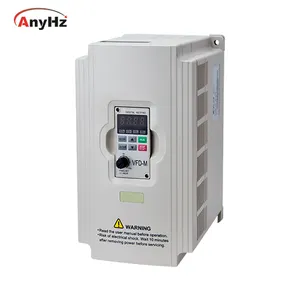 Factory price frequency converter Single Three Phase 220v 380v motor controller 0.4kw to 450KW Ac driver Variable Speed