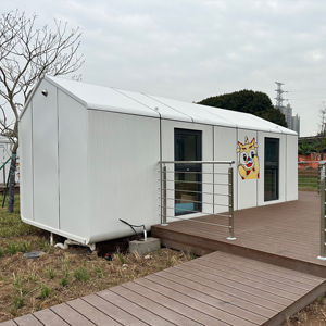 Casa móvil: se expande al doble de tamaño cuando se abre, perfecta para acampar o refugios de emergencia, se almacena plana cuando no se usa - Product Image 1