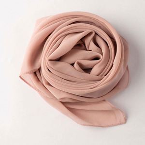 ผ้าคลุมไหล่สตรี ผ้าพันคอแบบอาหรับ ฮิญาบ ราคาถูก แฟชั่นคุณภาพสูง มุสลิม แบรนด์สั่งทำ CN/GUA ผ้าชีฟอง สีพื้น รับสั่งทำตามแบบ - Product Image 3