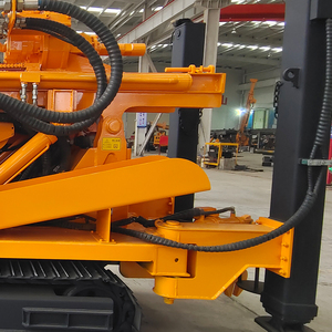 Plataforma de perforación sobre orugas de acero CS350s con componentes de núcleo de cojinete de motor de bomba para perforación de pozos hidrogeológicos - Product Image 5