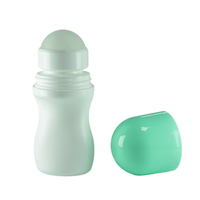 Flacon de déodorant en plastique pour cosmétiques, 30 ml, flacon à bille, parfum, lotion pour le corps, flacon à bille en PP