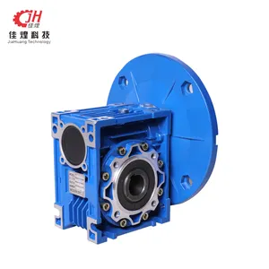 industrial use large duty 512-1760N.M reduction gearbox 2.2-15kw 7.5-100 ratio NMRV150 speed reducer gearbox