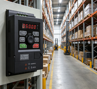 Inversor VFD Económico GT20, Monofásico/Trifásico, 5.5kw, Convertidor de Frecuencia, Variador de Frecuencia para Motor