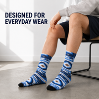 Chaussettes personnalisées sportives OEM pour adultes, automne, en polyester/nylon/coton/fibre de bambou/laine, sans couture, résistantes aux déchirures, respirantes