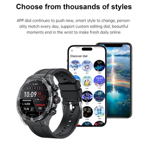 Fitness <strong>Smartwatch</strong> Works With IPhone &amp; <strong>Android</strong> Blood Pressure Oxygen Heart Rate Sleep Monitor Thermometer Syncs Via Da Fit App - Product Image 6