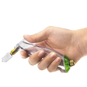 Réservoir d'huile transparent miroirs d'alimentation carreaux mosaïque ensemble d'outils de <span class=keywords><strong>coupe</strong></span> poignée pistolet <span class=keywords><strong>coupe</strong></span>-bouteille en <span class=keywords><strong>verre</strong></span> - Product Image 4