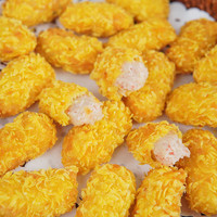 Croquettes de surimi croquantes sans gluten à saveur de maïs préfrit crabe surimi surgelé prêt à être pané