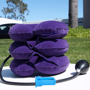 Instrumen traksi tulang belakang serviks pneumatik lapisan tiga tarik leher tiup untuk menebal bantal tulang belakang tengkuk - Product Image 3