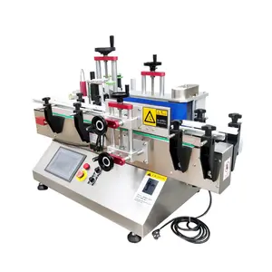 YINGYI PLM-120R Desktop-Etikett ier maschine Halbautomat ische manuelle Lebeling-Maschine für PET-Glasflasche