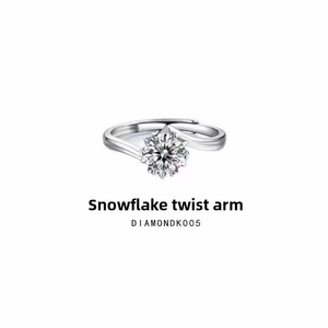 Anillo de diamante de moissanita de plata S925 para mujer y hombre, fábrica al por mayor, modelos de joyería simulada, suministro en vivo - Product Image 6