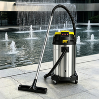 Hochleistungs-Nass-Trocken-Teichsauger mit starker Saugkraft und Mehrfachfilterung für Koi-Teiche, Gartenteiche und Springbrunnen