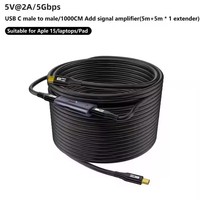 Usine 5M 100W PD charge rapide Type C à C câble USB C 3.2 20Gbps 8K 4K cordon de sortie vidéo prise en charge Thunderbolt3 ordinateur portable