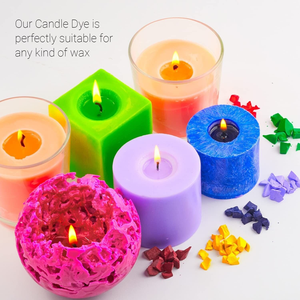 Pigmentos Orgánicos de la Marca CLF en Hojuelas Multicolores para Velas, Cera de Parafina y Soja - Product Image 6