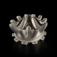 Servicio de Impresión 3D de Impulsores Metálicos para Compresores Centrífugos de Alta Eficiencia