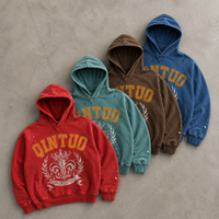 Sweat-shirt à capuche court pour homme avec logo personnalisé, 100 % coton, couleur unie, impression DTG ODM, coupe classique, coupe ample, streetwear