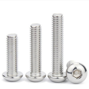 INOX-perno de cabeza de botón hexagonal, acero inoxidable SS304 SS316 SUS304 SUS316 A2 A4, <span class=keywords><strong>DIN7380</strong></span> - Product Image 3