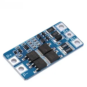 Plaque de protection BMS Li-ion 2S 12A 8.4V avec équilibrage pour deux batteries 18650, protection contre les surcharges/décharges, PCB - Product Image 4