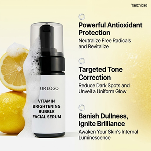 Suero de Vitamina C OEM para Rostro, Fórmula de Microburbujas para una Absorción Instantánea, Brillo Visiblemente Radiante, No Irritante, Uso <span class=keywords><strong>AM</strong></span>/<span class=keywords><strong>PM</strong></span> - Product Image 2
