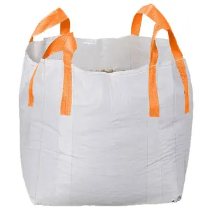 Virgin Polypropylene Reusable Bulk For Seed Woven Laminated Big Fibc Ton Bag Stabilized