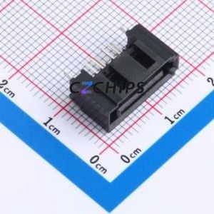 SATA-602-M07S1BY-A Hard Drive Connector (SAS/SATA/M.2) Through hole Component (THT) Connector SATA Female 7P Through Hole - Product Image 1