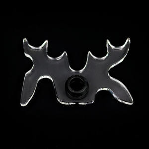 Accessorio per Biliardo in Materiale Acrilico Trasparente dal Design Bizzarro a Forma di Corona/Corno, Supporto per Stecca/Rastrelliera per Stecche - Product Image 3