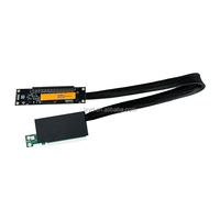PCIe 5.0 X16 Mâle PCIe X16 Femelle Adaptateur Riser Cable Bulk Cartes Graphiques de Bureau pour RTX 5090/4090/4080/7900XTX Bulk