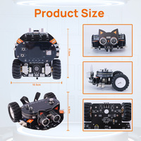 Kit de robot programable WeeeCore Bot con control de voz Scratch Python, aprendizaje científico, Educación STEM, robot AI para la escuela