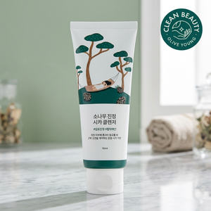 Detergente Viso Delicato Lenitivo al Pino e Cica con Ingredienti Coreani da 150ml per la Pelle - Product Image 2
